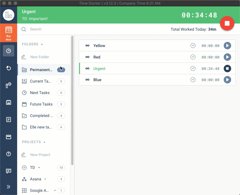 Different Companies in Time Doctor - img 1