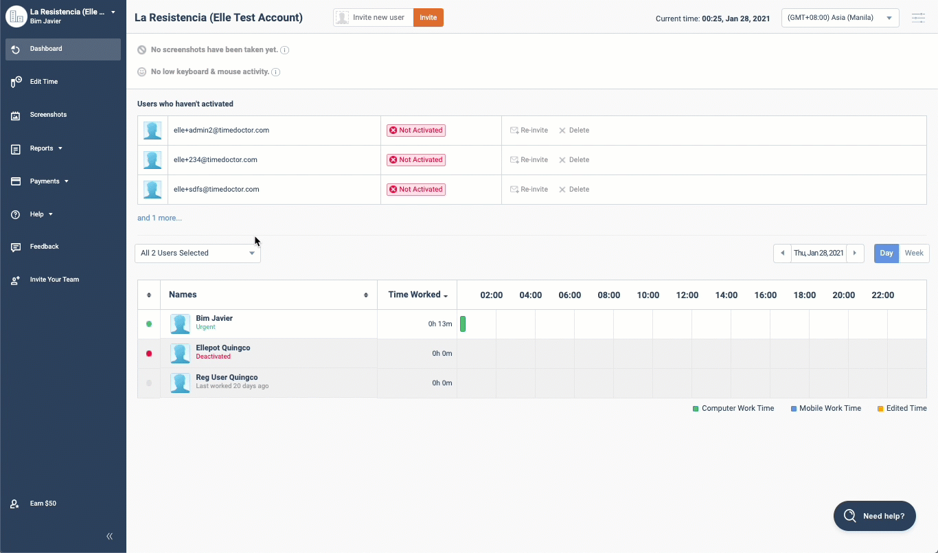 Different Companies in Time Doctor - img 2