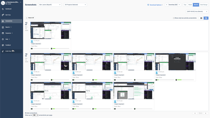 screenshot multiple screen
